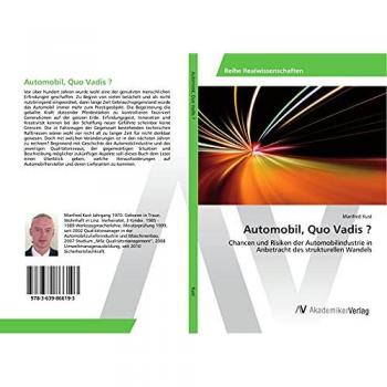 Chancen und Risiken der Automobilindustrie in Anbetracht des strukturellen Wandels