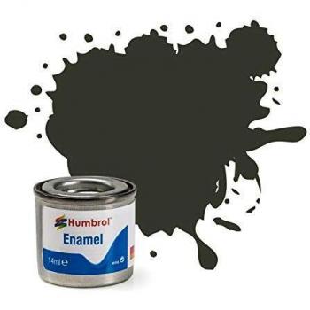 Humbrol Enamel Dunkelgrun Matte Finish