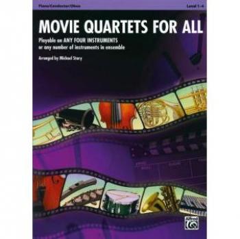 Movie Quartets for All, Instrumental Ensembles for All