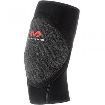 McDavid Handball-Knieschützer 671 – Schwarze Einzelknieschutzschiene – XS