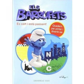Els barrufets. És cert i està passant: Quadern per pintar (Tapa blanda).