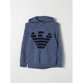 Emporio Armani Boys' Gray Knitwear