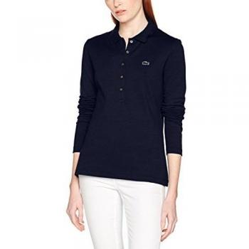 Polo Lacoste PF7841, Femme, Bleu (Marine), 42