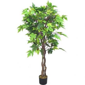 Künstlicher Ahornbaum in Holzoptik 130 cm