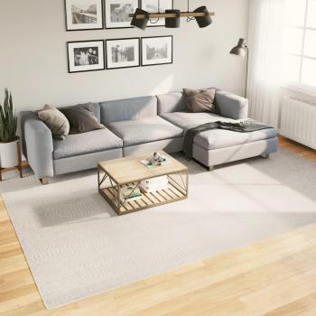 VidaXL IZA Kurzflor Teppich Creme 240x340 cm