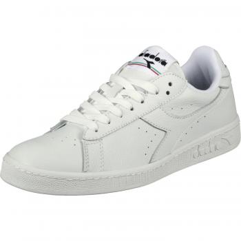 Diadora Game Low Waxed Scarpe Bianche con Nera