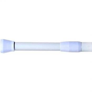 Barra doccia alluminio bianco estensibile 135-250 cm