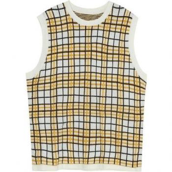 Pull décontracté en coton à col en v pour homme