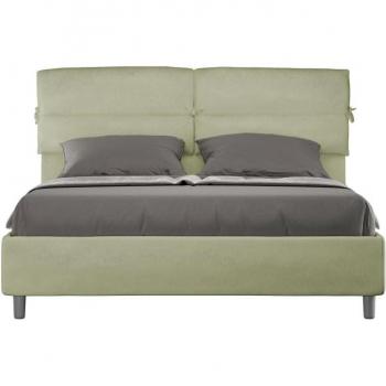 Cama Somier Verde Nandy 160x200