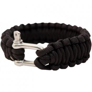 BCB Paracord Clipverschluss 9 Zoll CM074B schwarz