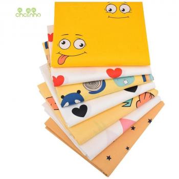 Emoticons Series Cotton Fabric Patchwork Cloth 40x50cm