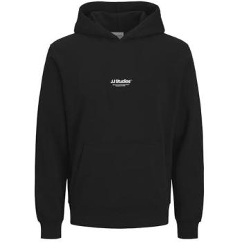Felpa JACK & JONES Soho Mini nera, capo per 8 anni