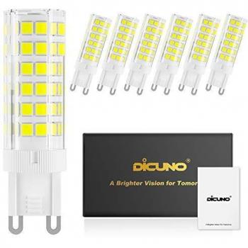 G9 LED 4,5W bianco freddo 6000K
