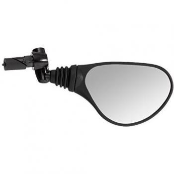 MetroView 190mm Black Left‑Hand Mirror – B&M, Unisex Fit