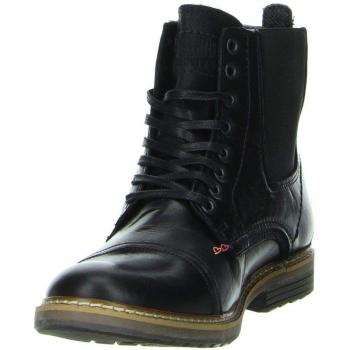 Bullboxer Herrenboot in Schwarz, Ledermaterial, Größe 45 – B318K85075