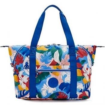 Kipling ART M, Sac Fourre-Tout Multi-Usage Moyenne Capacité, 58 cm, 26 L, 0.50 kg, Imprimé Botanique