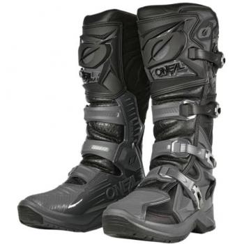 O'NEAL RMX PRO Stivali Moto Cross Enduro Nero/Grigio taglia 49