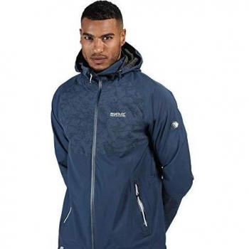 Wasserdichtes Regatta Oklahoma V Herren‑Jacke mit Rückenspiegelung