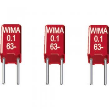Wima MKS Radialkondensator 0,047 µF 63 V/DC 20 % 2,5 mm
