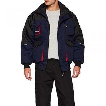 Terrax gefütterte Pilotenjacke Gr.M marine/schwarz/rot