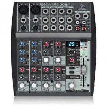 Mixer Analogico Behringer XENYX 1002FX con 10 Ingressi e Effetti