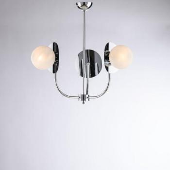 Lámpara de suspensión Selene cromo 3 luces