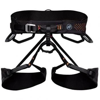 Imbracatura Mammut Comfort Fast Adjust Nero/Arancione Sicuro Taglia L