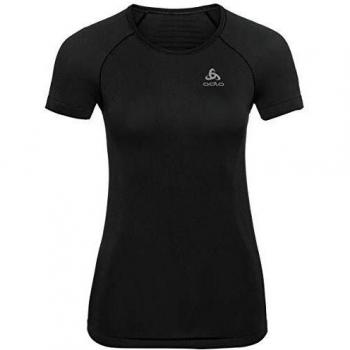 Odlo Performance X-Light Base Layer Top Crew Neck Short Sleeve Femenino Negro
