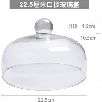 Elegant Glass Cake Plate for Afternoon Tea Decor