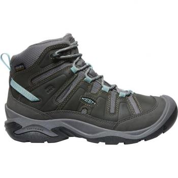 Keen Damen Trekkingstiefel Circadia Mid WP 38 Steel Grey