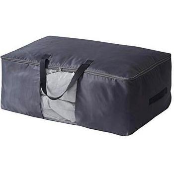 SCM Grey Quilt & Blanket Carrier – Four Handles, Clear View, Extra Size