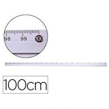 Q-Connect 1m Aluminum Measuring Ruler
