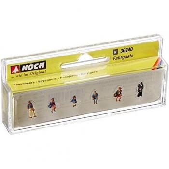 GUTS 36240 SCALE MODELS – 6 PASSENGER FIGURES & BENCHES