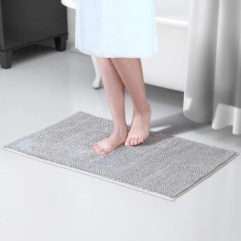 Soft Chenille Bath Rug 80 × 50 cm