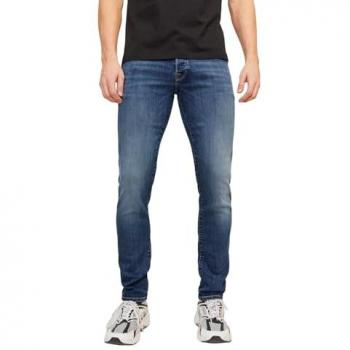 Jack & Jones JJIGLENN JJFOX Blue Rock‑Fit Skinny Jeans – W30 L34 (Men)