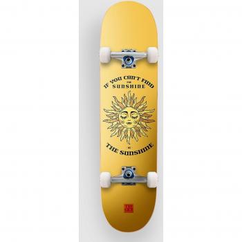 Sunshine 8,0 × 31,85 Skateboard di Tricks Completo Fantasia