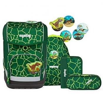 Ergobag cubo Schulrucksack-Set 5-teilig BärRex