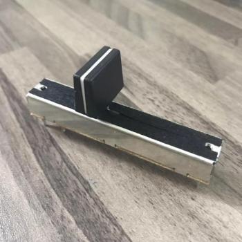 Double Slide Fader Potentiometer A50KX2 15MM Handle + Knob