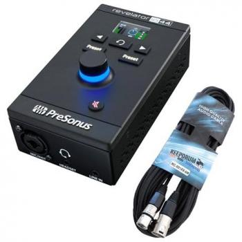 PreSonus Revelator io44 USB-C Audio-Interface mit keepdrum XLR-Kabel