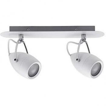 Metall‑Drop-Spotlight von Paulmann 66715 – IP44, 230 V, Weiß/Chrom