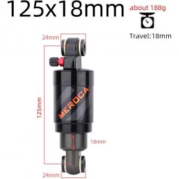MEROCA Mountain Bike Air Shock Absorber 190mm