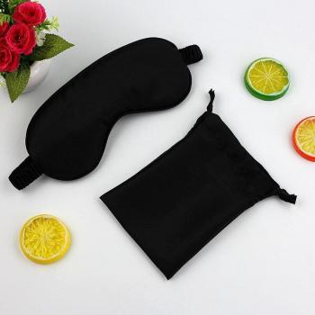 19 Momme Soft Silk Sleep Mask with Elastic Strap