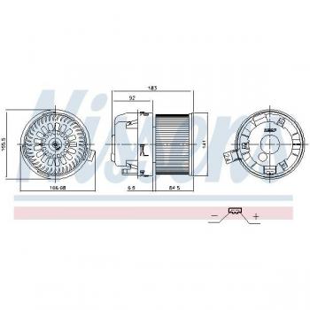 NISSENS 87677 Souffleur d'air