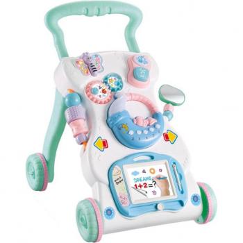 Bebé Walker ABS Sit‑to‑Stand con Sistema de Canciones y Altura Regulable