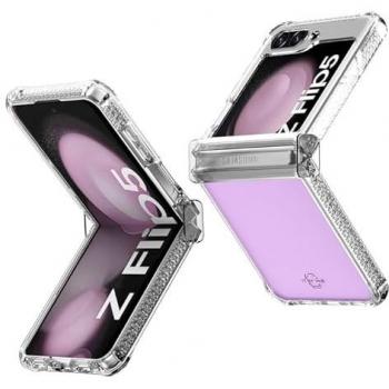 Coque Renforcée Transparent pour Samsung Galaxy Z Flip5
