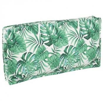 Tapis de Soutien Assis « Feuilles » – Palette 120 × 60 × 12 cm, textile Oxford