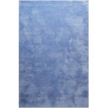 Tapis bleu lavande en microfibre dense 70x140 cm
