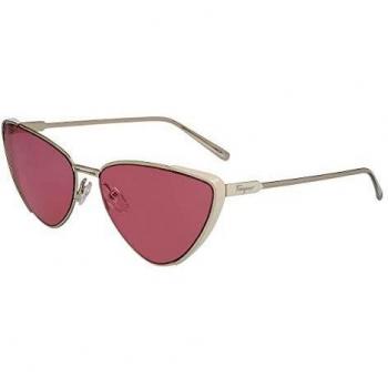 Salvatore Ferragamo Gafas de Sol 739 Light Gold Ivory