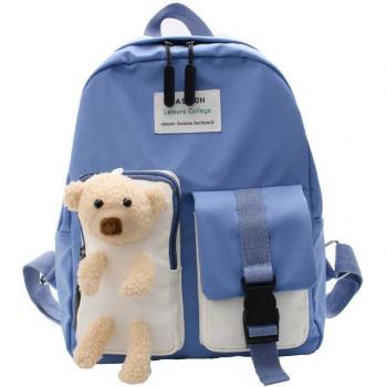Cute Bear Backpack for Boys