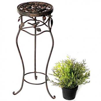 Support de Plantes Antique Noir 52 cm